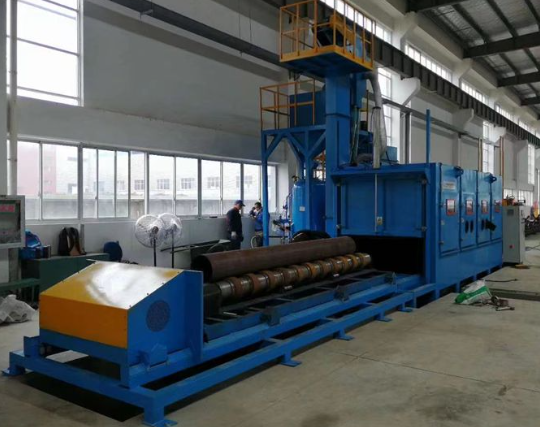 珠海喷砂机在管道除锈中的现场施工应用